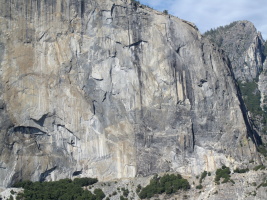 Close-up of East Buttress