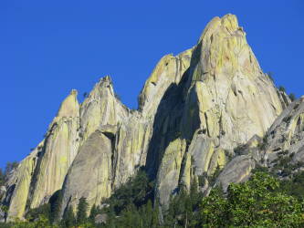 The Needles are one of the most spectacular rock climbing destinations in California: stellar Sierra quality granite!