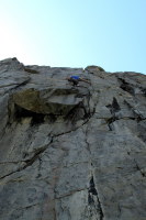 Trying to figure out the moves higher up on Ice Nine (5.10)