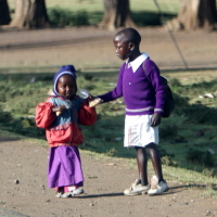 Going to school