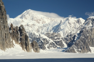 Denali with a fresh coat of snow