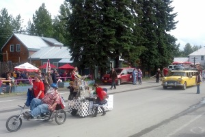 July 4th parade in Talkeetna