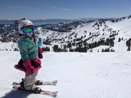 Zoe on top of Granite Chief