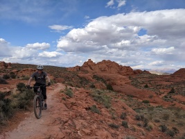 Fun bike ride near the house