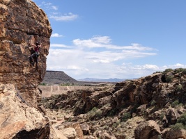 Climbing in Green Valley