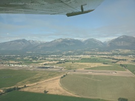 Departing Hamilton airport