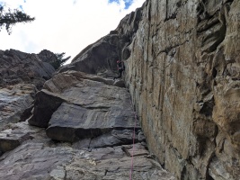 Intimidating looking climb :) Long-stemmed Rose, 5.10