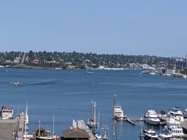 3 float planes as seen from the office at lunch... Lake Union is epic