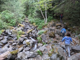 Cragging next to North Bend