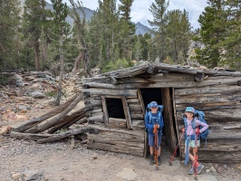 The classic Cooney miners cabin