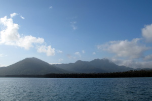 Our home for the next 4 days: Hinchinbrook Island