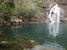 Zoe Falls - a beautiful swimming hole that we deemed safe from crocs (due to large rocky drops after it)