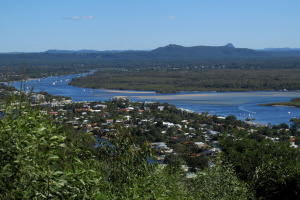 The expensive and cute town of Noosa