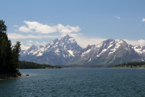 Jackson Lake and the Tetons