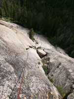 The third pitch - the most quality/crux pitch