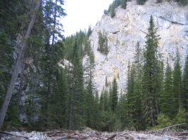 King Creek canyon approach