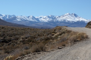 The road to Bodie