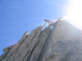 me climbing gingerbread