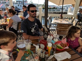 Dinner at Roche Harbor (which also has an airport)