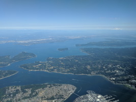 Seattle on the left