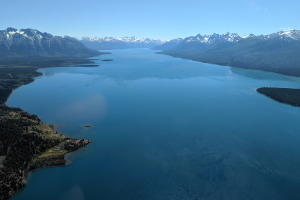 Chilko Lake, very impressive. 65 km long, and one of the largest in BC due to its depth.