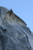 Logan sending the crux