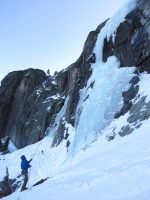 Lynette at the crux