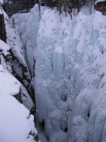the Ouray Ice Park