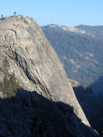 Our climb basically followed the skyline. Longer than it looks!