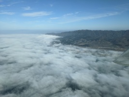 Half Moon bay... with the fog moving in/close to the runway