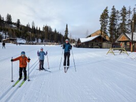 Kimberley has a cute XC skiing resort we enjoyed