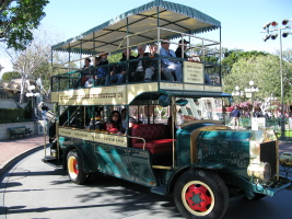 There are even buses for those worn out from walking...