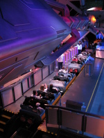 The Space Mountain ride