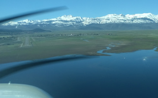 Final approach to runway 16, Bridgeport (O57, Bryant Field)