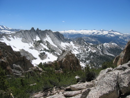 Matthes Crest on the left, beautiful!