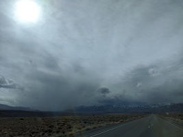 Stormy drive