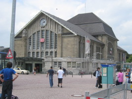 June 17: Darmstadt train station