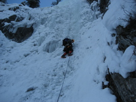 Making progress on the first crux pitch