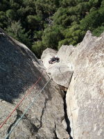 Nearing the end of pitch 5 (we linked 4 & 5)