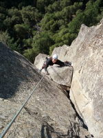 Fun stemming affair at the end of pitch 5. The 5.8 fists at the end is exciting too