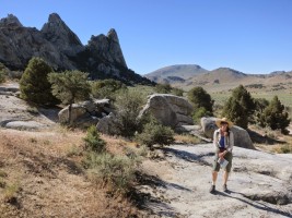 Hiking into the Yellow Wall