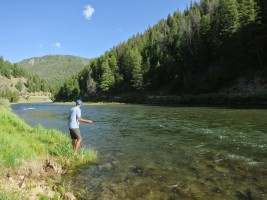 Fishing on the Salmon river