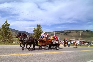 4th of July parade in Stanley