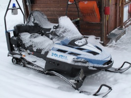 Snowmobile police