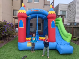 The bouncy house was a huge hit :)