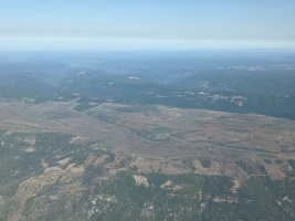 The King fire burnscar from a few years ago.