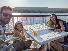 Sunset dinner on Lake Tahoe.. does it get much better?