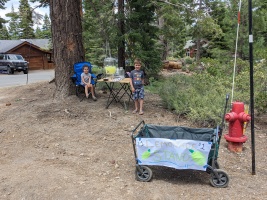 Lemonade Stand. $56 made + $90 to donate to someone who needs it!