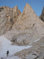 Approaching the start of Keeler Needle