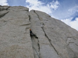 The last 5.10 pitch, a sweet one